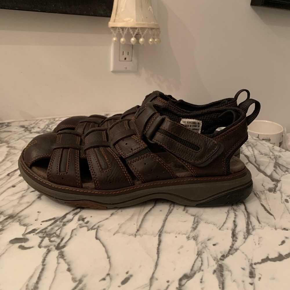 Clarks Mens Fisherman Sandals 9